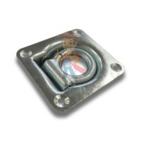 Кольцо для такелажной алюминиевой рейки (1500 кг) EBTF003 - Кольцо такелажное для фиксации груза в пол